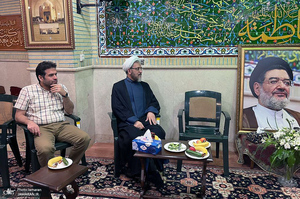 گردهمایی اعضای مجمع روحانیون مبارز در پاسداشت سيد علی اكبر محتشمی پور