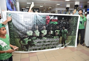 تصاویری از نمایش عربستانی‌ها برای ترساندن پرسپولیس