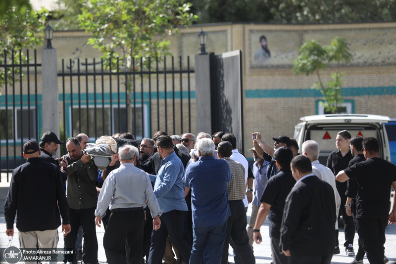 مراسم تشییع محمدرضا سوخته سرایی