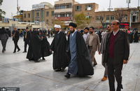 حضور سیدعلی خمینی در 22 بهمن 1404 قم