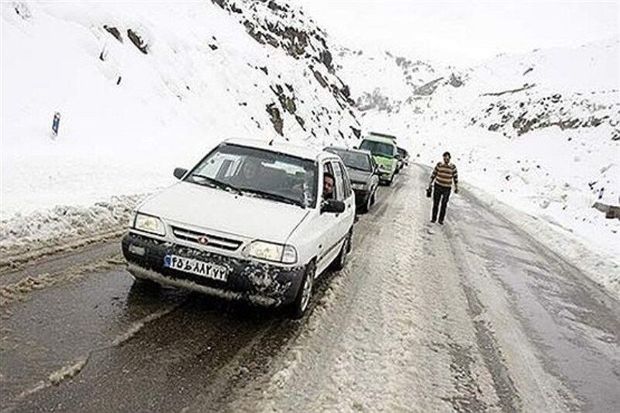 راه های کوهستانی البرز لغزنده است