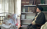 عیادت سید حسن خمینی از آیت الله العظمی نوری همدانی