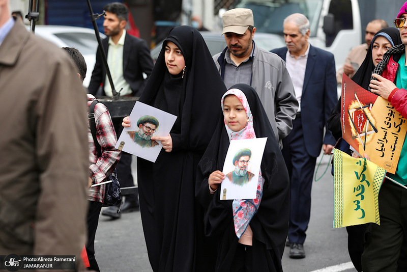 راهپمایی با شکوه روز قدس در تهران-۴
