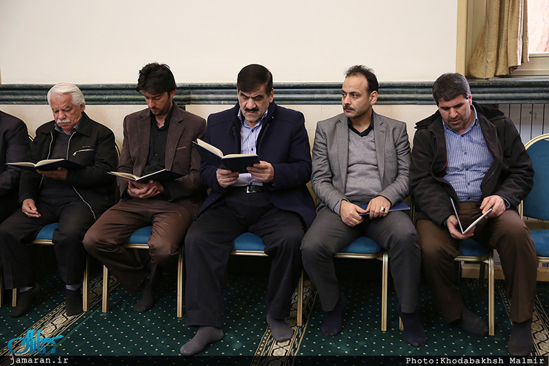 مراسم ترحیم مادر یکی از کارکنان موسسه تنظیم و نشر آثار امام خمینی(س)