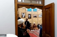 مراسم بزرگداشت مرحوم آیت الله رحمت در بیت امام خمینی در نجف (9)