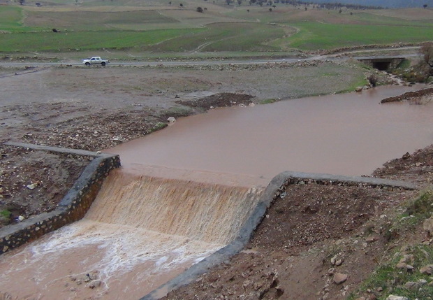 بخش زیادی از سیلاب ها توسط بندهای آبخیزداری مهار شد