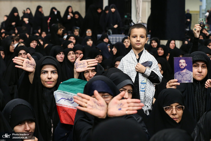 مراسم عزاداری شهادت امام رضا (ع) در حسینیه امام خمینی