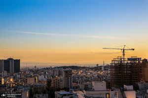 آسمان بی نظیر امروز تهران