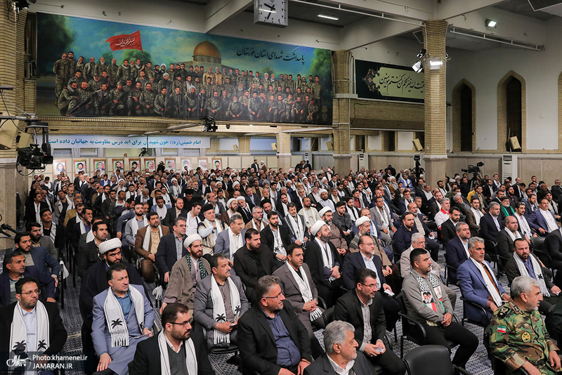 دیدار دست‌اندرکاران دومین کنگره 24 هزار شهید استان خوزستان با رهبر معظم انقلاب