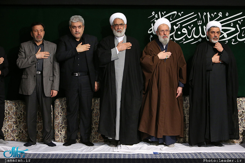 سومین شب عزاداری فاطمیه در حسینیه امام خمینی