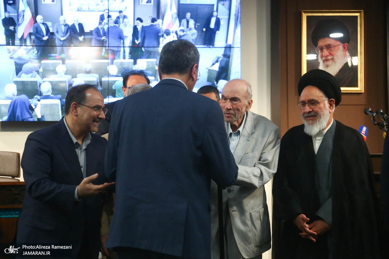 مراسم تودیع معارفه دکتر رضا داوری اردکانی و دکتر محمد رضا مخبر دزفولی