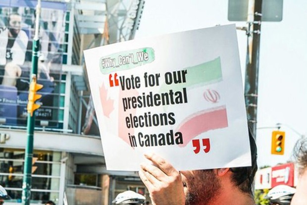 اعتراض دانشجویان ایرانی به نبود روابط دیپلماتیک میان تهران و کانادا