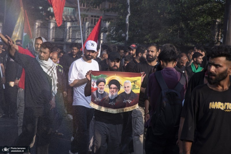 راهپیمایی بزرگ محرم در کشمیر