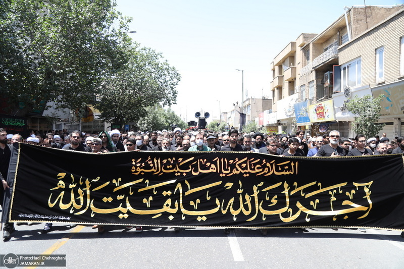 مراسم شهادت امام جعفر صادق(ع) با حضور آیت الله العظمی وحید خراسانی