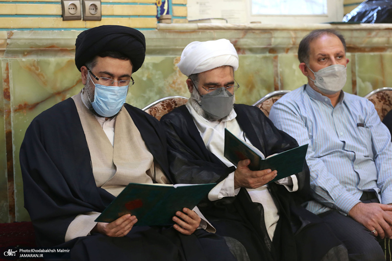 مراسم ختم مرحوم حاج محمد کمساری در قم -1