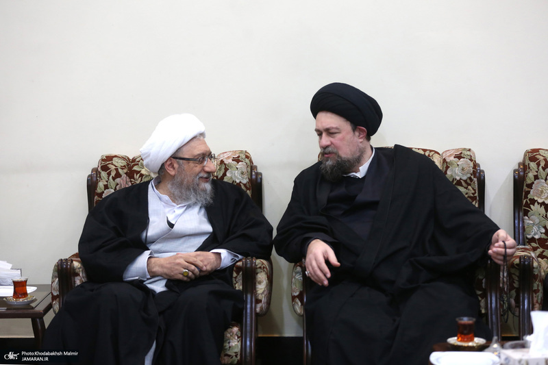 حاشیه تجدید میثاق رییس و اعضای مجمع تشخیص مصلحت نظام با آرمان‌های امام خمینی