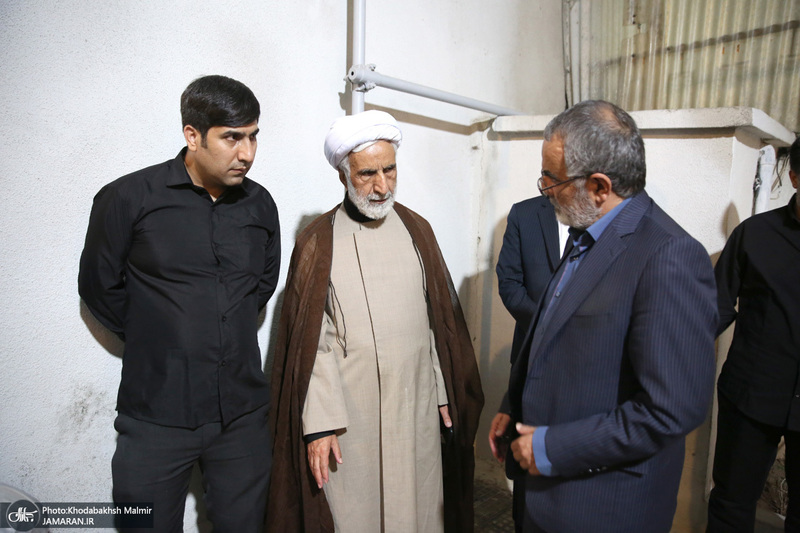 مراسم وداع با پیکر آیت الله حسن صانعی (ره) در جماران