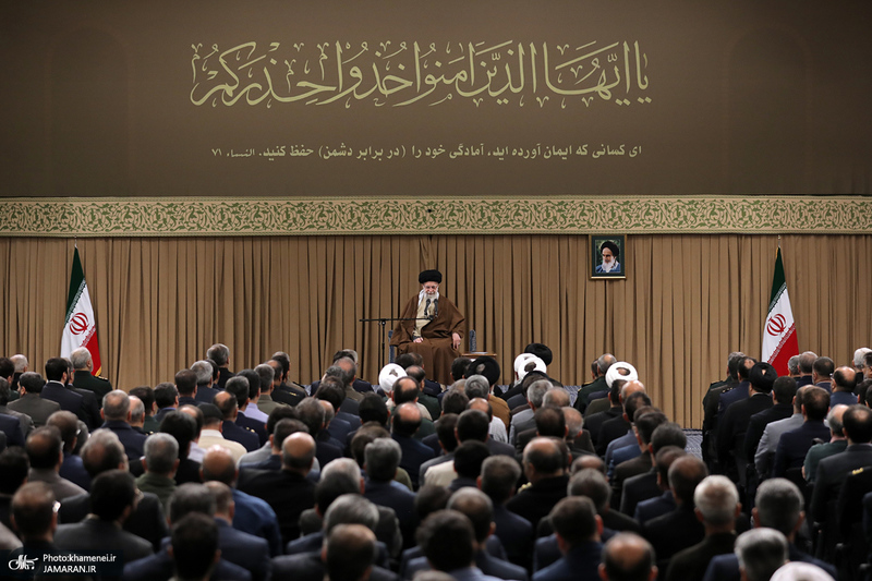 دیدار دانشمندان، متخصصان و مسئولان صنعت دفاعی کشور با رهبر معظم انقلاب