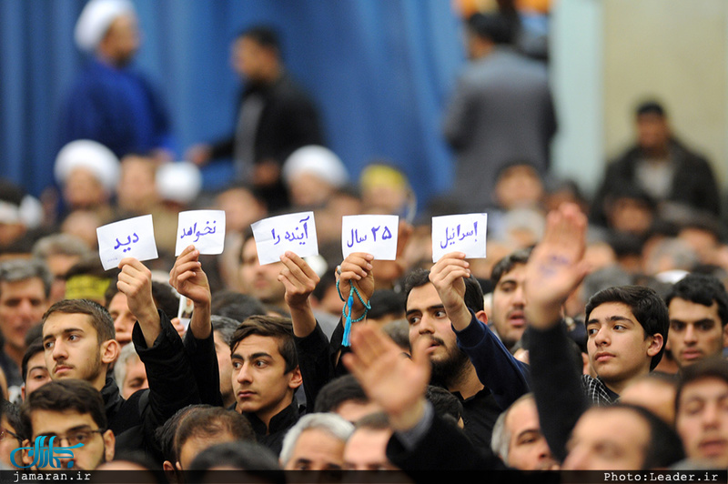 دیدار مردم آذربایجان شرقی با رهبر معظم انقلاب 