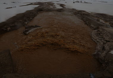 ۶ روستای نهاوند در محاصره سیلاب