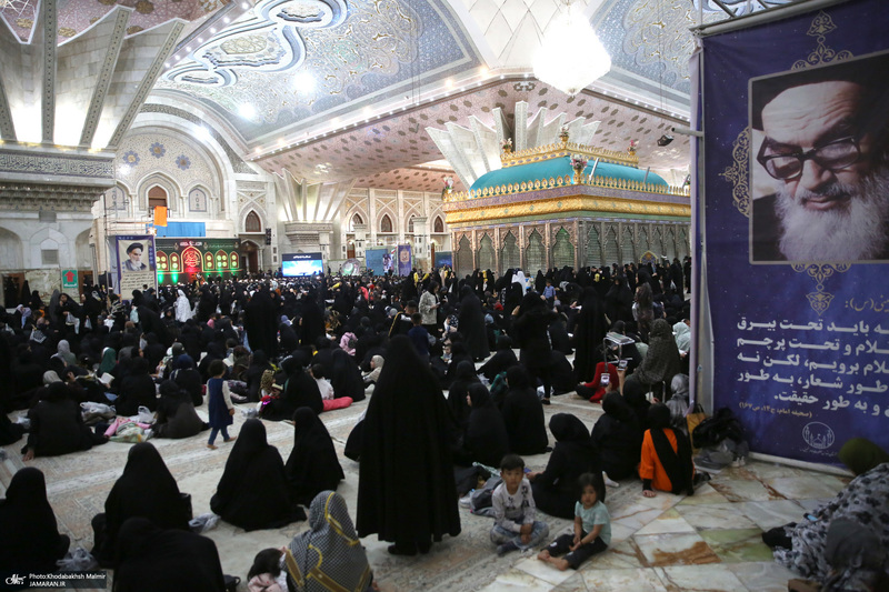 احیای شب بیست و سوم ماه مبارک رمضان در حرم مطهر امام خمینی (س)