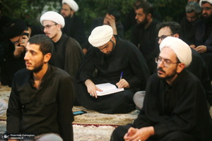 عزاداری دهه اول ماه صفر در بیت مرحوم آیت الله نصرالله شاه آبادی‎ (ره)