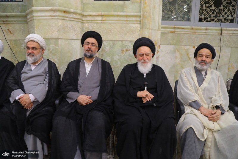 مراسم چهلمین روز ارتحال آیت الله العظمی شبیری زنجانی (ره)