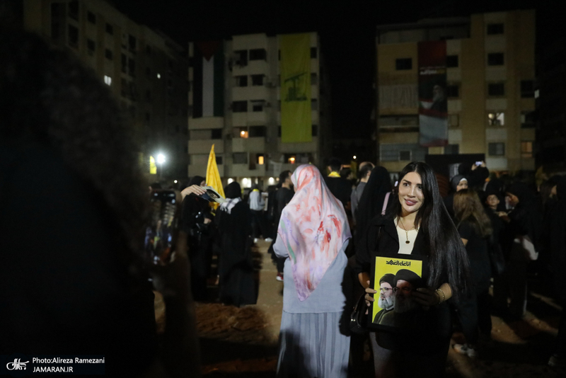 مراسم شب شهادت سید حسن نصرالله