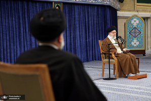 دیدار رئیس و اعضای شورای عالی انقلاب فرهنگی با رهبر معظم انقلاب