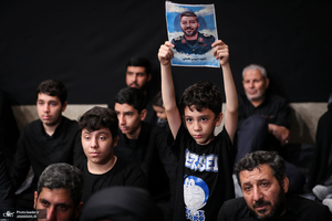 مراسم شام غریبان سید و سالار شهیدان در حسینیه امام خمینی