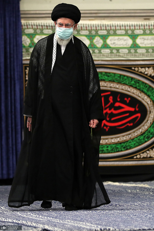 مراسم عزاداری شب عاشورای حسینی (ع) در حسینیه امام خمینی