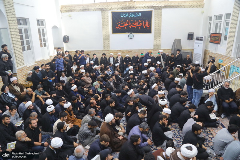 مراسم وداع با آیت الله العظمی شبیری زنجانی (ره)