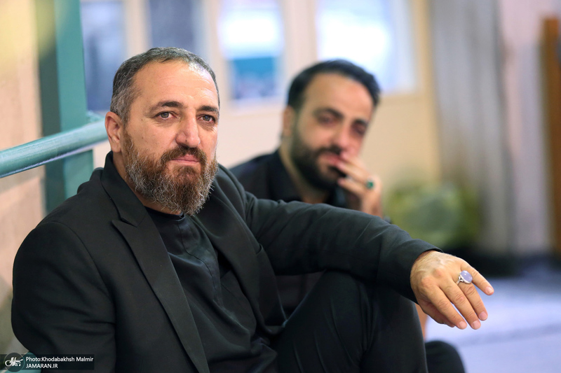 مراسم عزاداری هیئت «حسین جانم» در حسینیه جماران