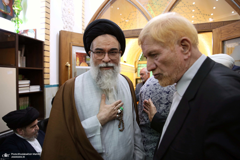 مراسم ختم همسر شهید آیت الله سید مصطفی خمینی (ره) -3