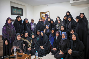 دیدار جمعی از فعالان زن کشور عراق دکتر فاطمه طباطبایی