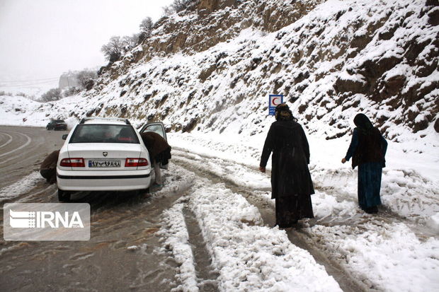 تردد در جاده های لرستان برقرار شد