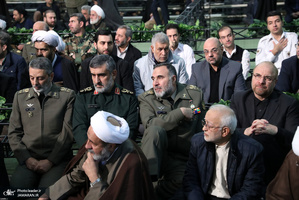 مراسم تشییع و اقامه نماز بر پیکر مرحوم آیت الله هاشمی‌شاهرودی