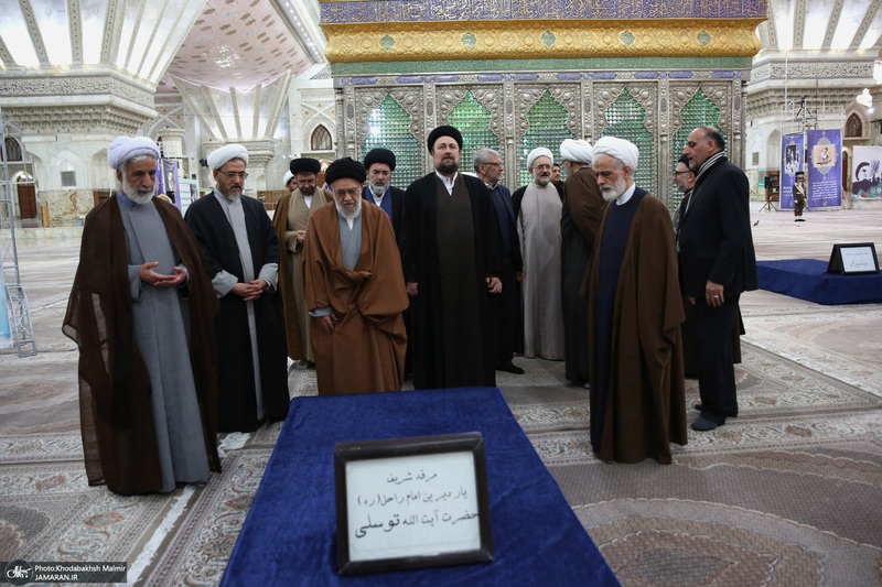 تجدید میثاق اعضای مجمع روحانیون مبارز با آرمان های حضرت امام خمینی (س)