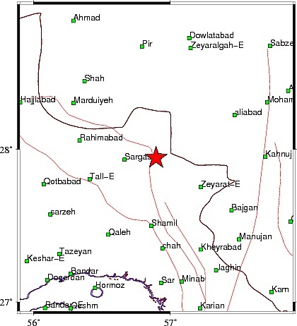 زمین لرزه سرگز احمدی حاجی آباد گزارش خسارتی نداشت