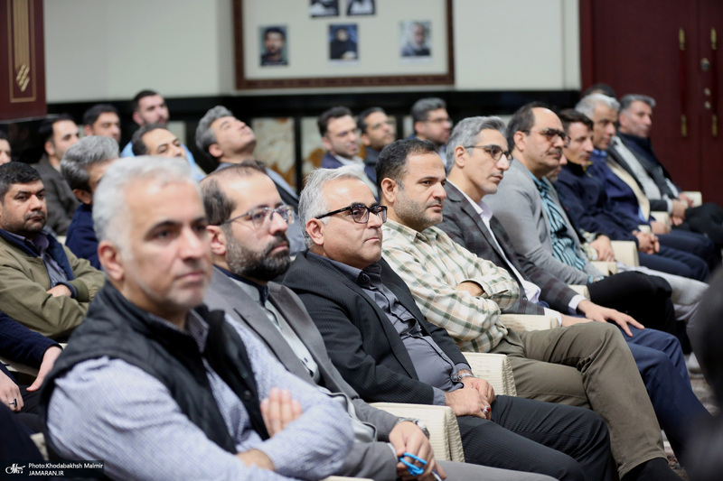 دیدار مدیران و کارکنان نهاد کتابخانه‌های عمومی کشور با سید حسن خمینی