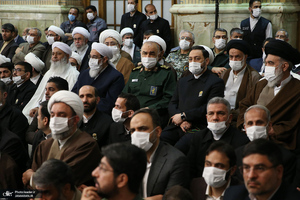 سخنرانی رهبر معظم انقلاب در اجتماع زائران و مجاوران حرم مطهر رضوی