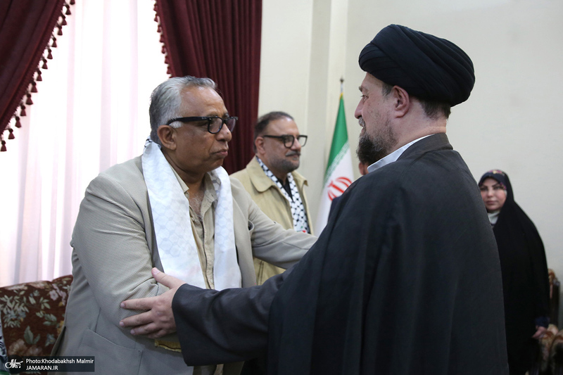 دیدار جمعی از حقوقدانان کشور پاکستان با آیت الله سید حسن خمینی
