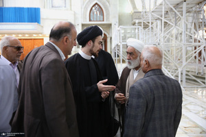 نماز و تشییع حاج علی اکبرشفیعی در حرم مطهر امام خمینی (س)