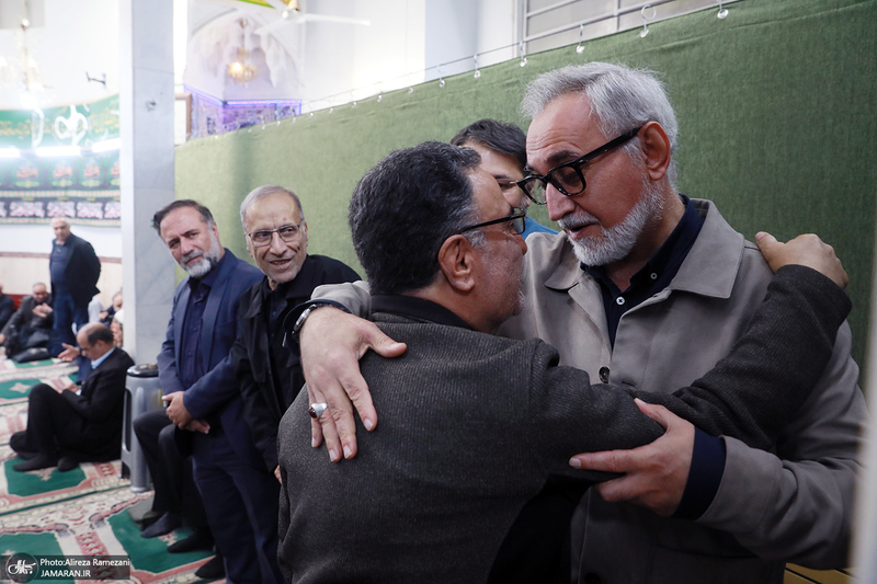 مراسم تشییع برادر سید مصطفی تاجزاده