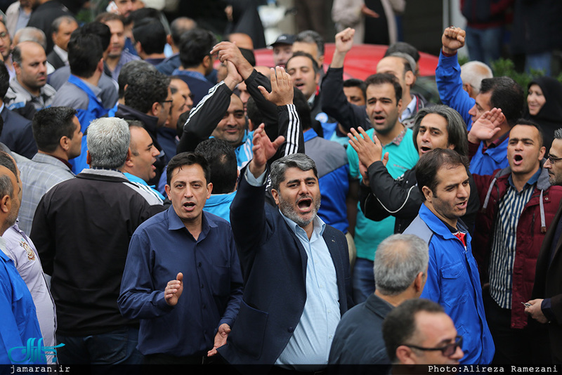 مراسم روز جهانی کارگر در تهران 