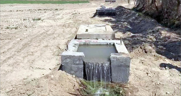 آبگیری مزارع سیستان از طرح انتقال آب بالوله آغاز شد
