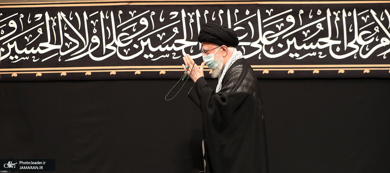 اولین شب عزاداری حضرت اباعبدالله الحسین (ع) در حسینیه امام خمینی