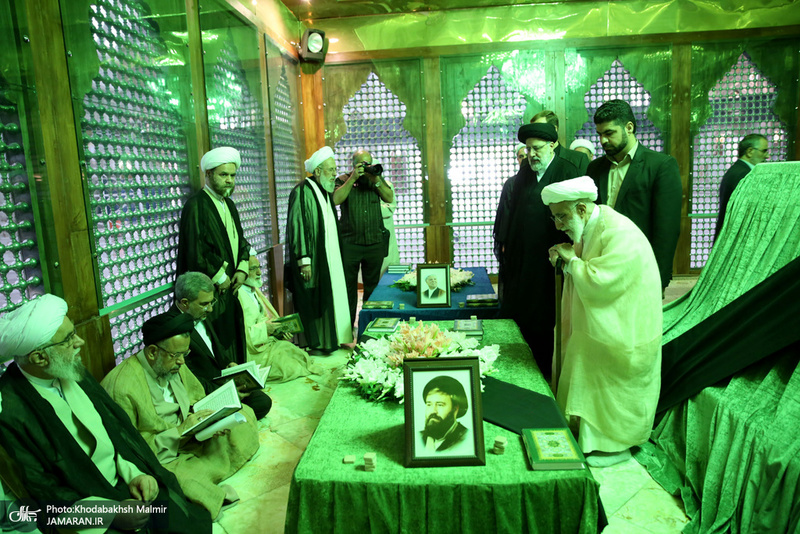 تجدید میثاق هیأت رئیسه و اعضای مجلس خبرگان رهبری با آرمان های امام خمینی(س)