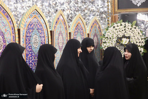 مراسم یادبود مادر همسر سپهبد شهید حسین سلامی