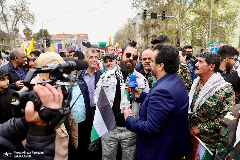 راهپیمایی روز قدس در تهران